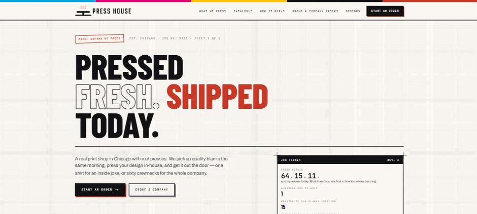 The Press House Co. home page